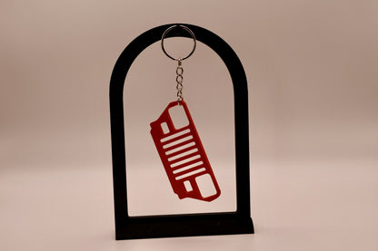Jeep YJ Inspired Grille Keychain