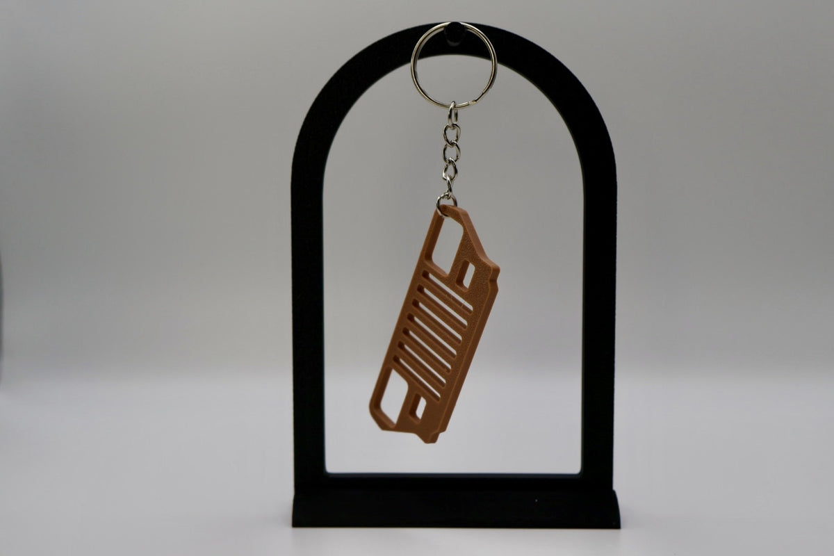 Jeep YJ Inspired Grille Keychain