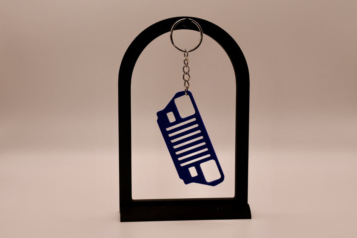 Jeep YJ Inspired Grille Keychain