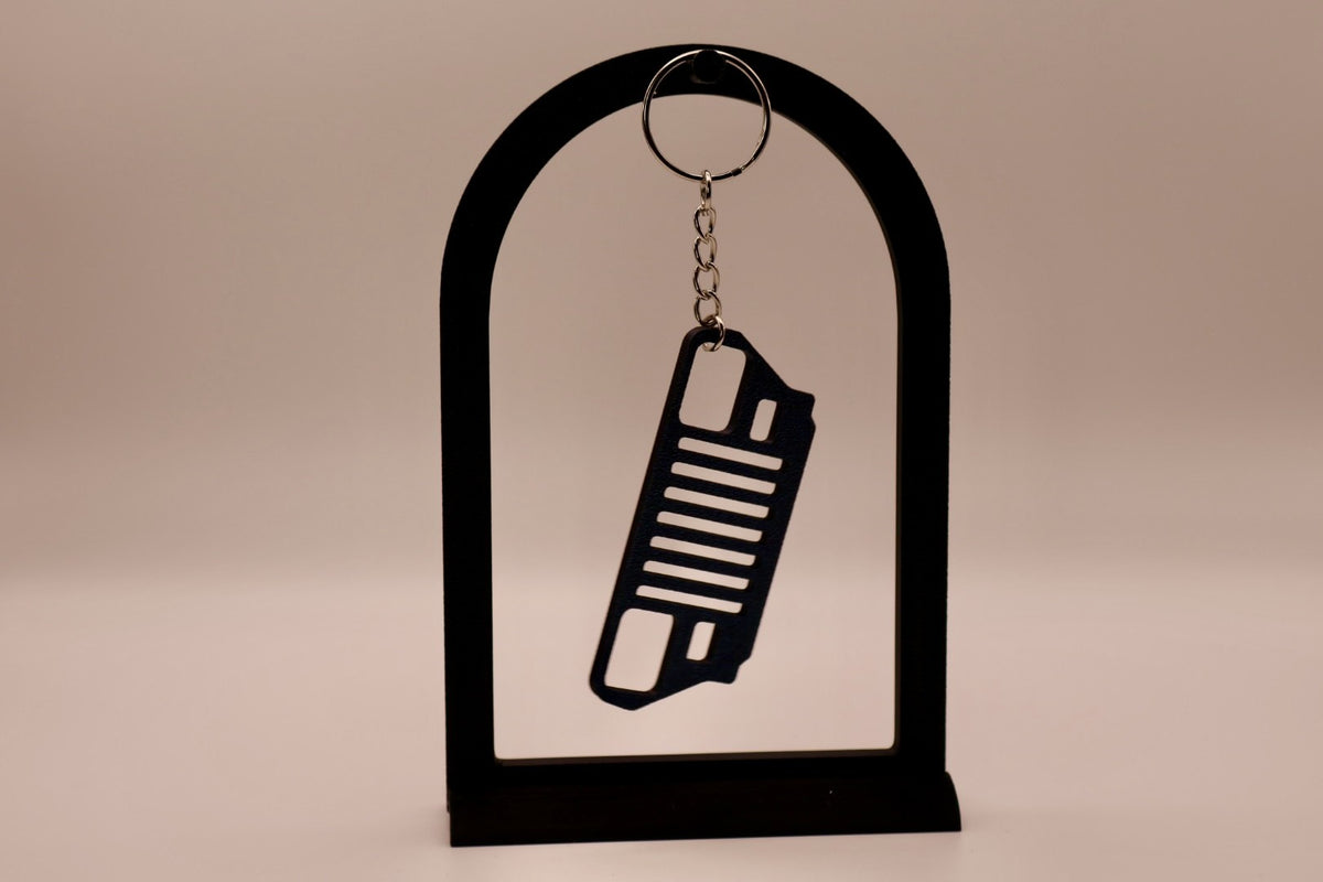 Jeep YJ Inspired Grille Keychain