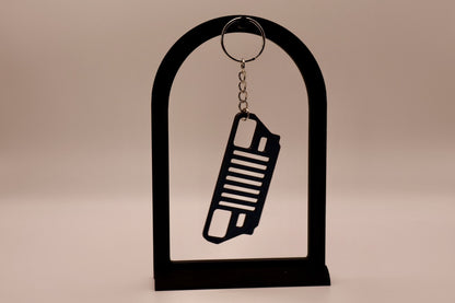 Jeep YJ Inspired Grille Keychain