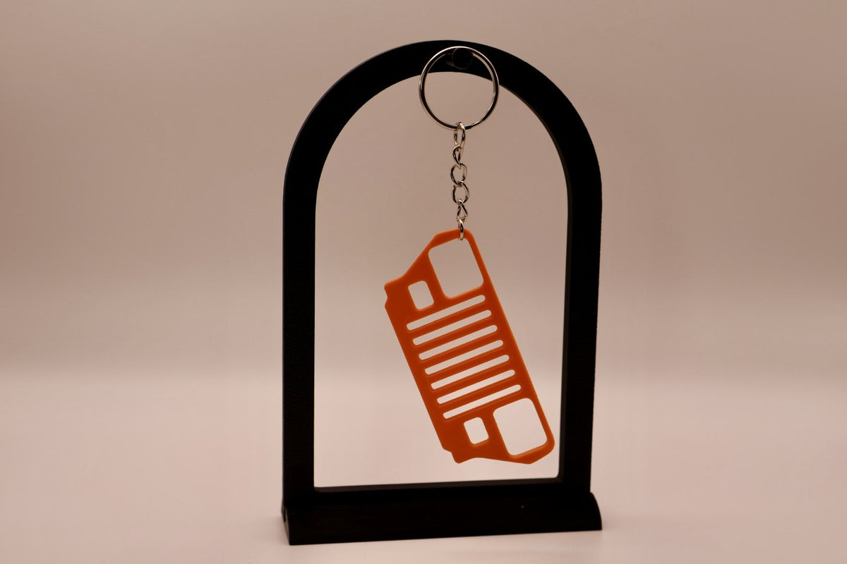 Jeep YJ Inspired Grille Keychain