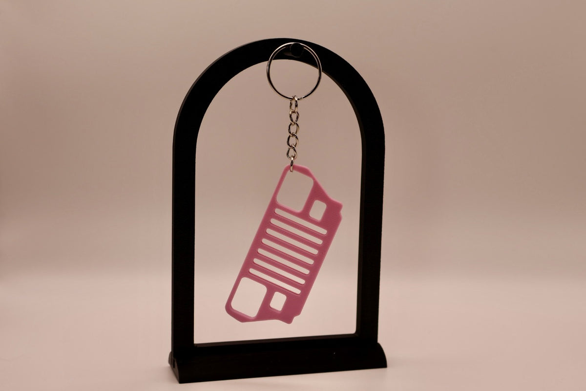 Jeep YJ Inspired Grille Keychain